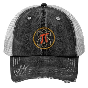 Discover Pi Atom Pi Day Math Trucker Hats