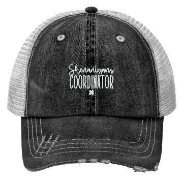Discover Shenanigans Coordinator St Patrick'S Day Trucker Hats