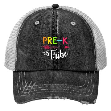 Discover Team Pre K Teacher Tribe Back To School Trucker Hats