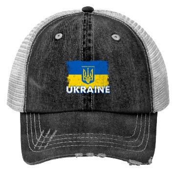 Discover Ukrainian Flag Ukraine Flag Ukraine Trucker Hats