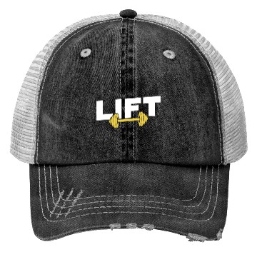 Discover Lift Workout Gym Weightlifting Lifting Trucker Hats