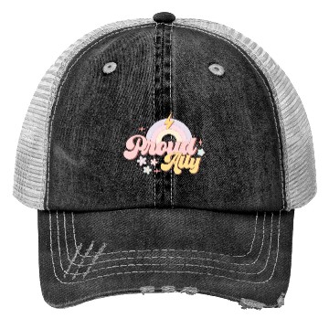 Discover Proud Ally, LGBT Pride Month Trucker Hats