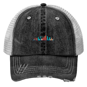 Discover Moscow Skyline Russia Red Square Russian Trucker Hats