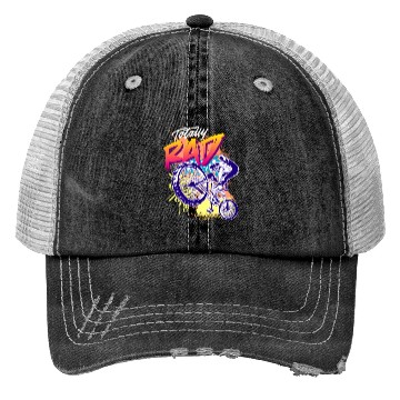 Discover Totally Rad 80S Bmx Bike Trucker Hats