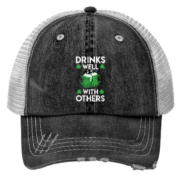 Discover Green Beer St Patrick'S Day Trucker Hats
