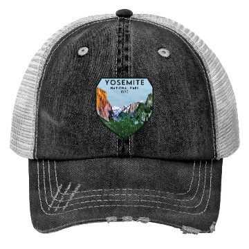 Discover yosemite national park Trucker Hats