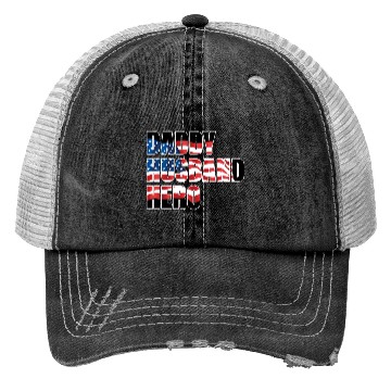 Discover Daddy Husband Hero Trucker Hats