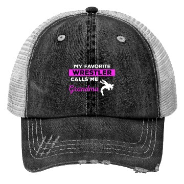 Discover Wrestling Grandma Trucker Hats
