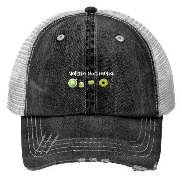Discover Matcha Muchacha Matcha Latte Green Tea Trucker Hats