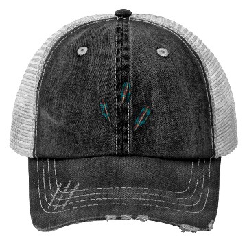 Discover Native American Turquoise Corn Tribal Pattern Trucker Hats