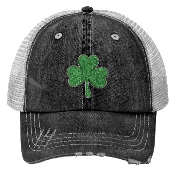 Discover St Patrick'S Day Green Glitter-Clover Shamrock Trucker Hats