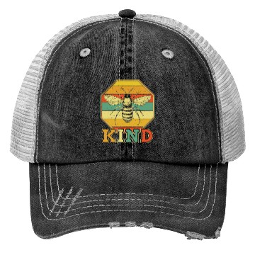 Discover Bee Be Kind Inspirational Teacher Trucker Hats