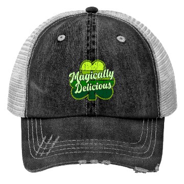 Discover St Patric Day 2021 Magically Delicious Luck Trucker Hats