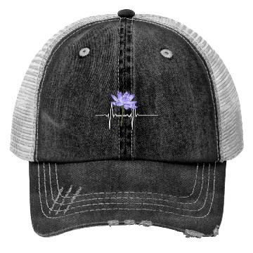 Discover Purple Flower Gardener Trucker Hats