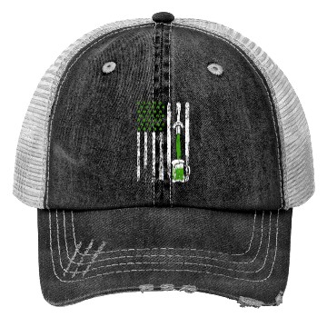 Discover Irish American Flag Draft Beer Shamrock St Trucker Hats