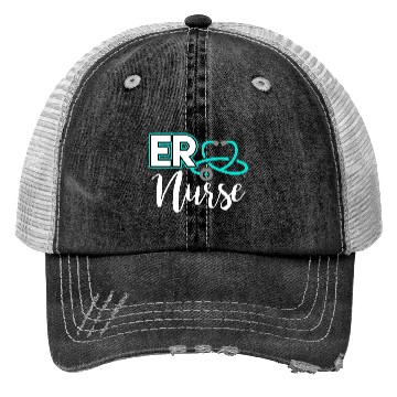 Discover Er Nurse Emergency Room Medical Nursing School Trucker Hats