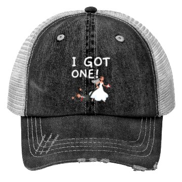 Discover Bride And Groom Wedding Day Marriage Just Married Trucker Hats