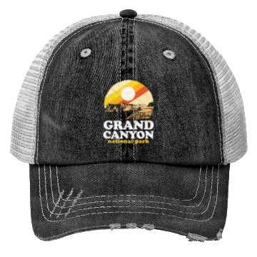 Discover Grand Canyon Eighties Trucker Hats