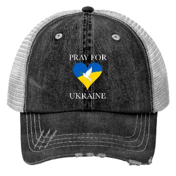 Discover Pray For Ukraine Trucker Hats