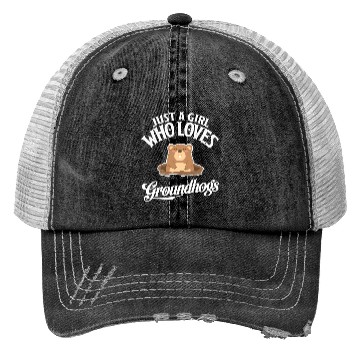Discover Who Loves Groundhogs Groundhog Trucker Hats