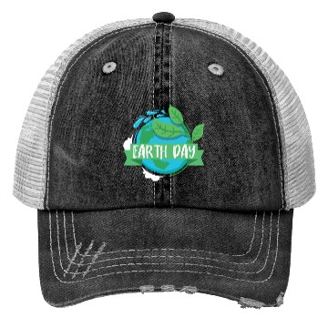 Discover Earth Day Earth Day 2018 Trucker Hats