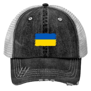 Discover Ukrainian Flag Ukraine Trucker Hats