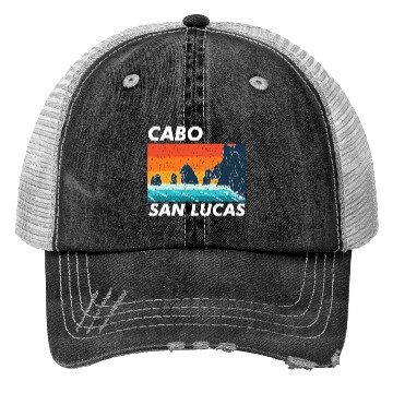 Discover Cabo San Lucas Spring Break Meco Baja California Trucker Hats
