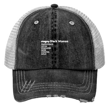 Discover Angry Black Stereotypes Trucker Hats