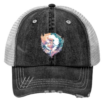 Discover Watercolor Fairy Fairycore Grunge Pastel Goth Aest Trucker Hats