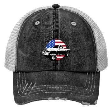 Discover Squarebody Truck 4X4 Square Body Trucker Hats