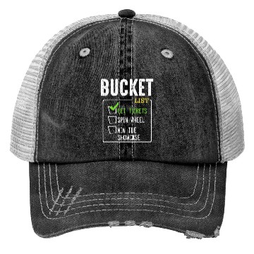 Discover Bucket List Get Tickets Win Game Show Lucky Trucker Hats