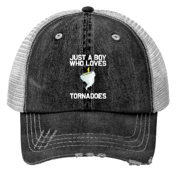 Discover Tornado For Hurricane Weather Chaser Trucker Hats