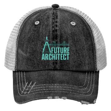 Discover Future Architect Architecture Student Trucker Hats