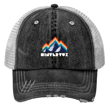 Discover Hintertux Tyrol Austria 80S i Trucker Hats