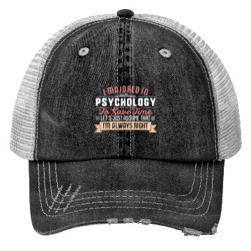 Discover Psychology Major Student Graduation Trucker Hats