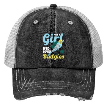 Discover Bird Lover Bird Budgie Trucker Hats