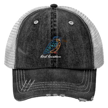 Discover bird location Trucker Hats