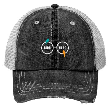 Discover Bird Nerd Bird Watching Ornitology Trucker Hats