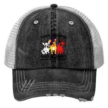 Discover Frenchie Dog Halloween Dog Lover Trucker Hats