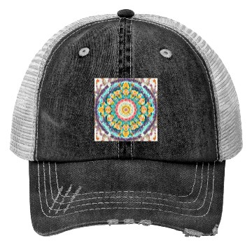 Discover Unique Mandala V3 Trucker Hats