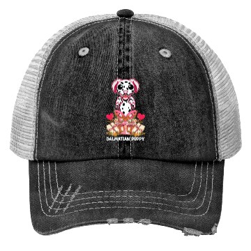 Discover Dalmatian funny birthday Trucker Hats