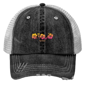 Discover Namibia Africa Hibiscus Souvenir Vacation Trucker Hats