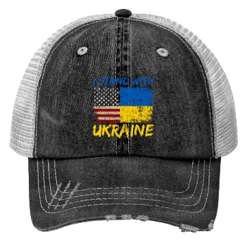 Discover Ukraine Flag Ukrainian Ukraine Pride Trucker Hats