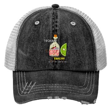 Discover TEQUILA TIME!!!! U&F Trucker Hats