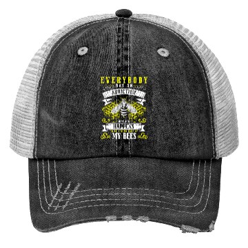 Discover Honey Honey Bee Nature Wasp Trucker Hats