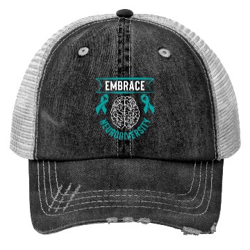 Discover Embrace neurodiversity Trucker Hats