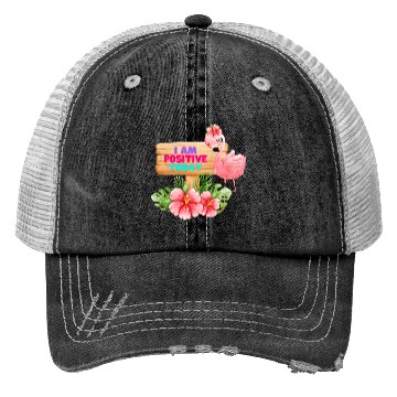 Discover I am Positive Today Trucker Hats
