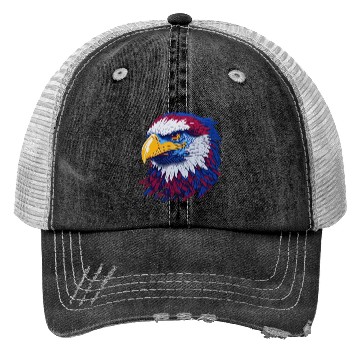 Discover Eagle Vector 2 Trucker Hats