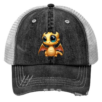 Discover Baby Dragon Trucker Hats