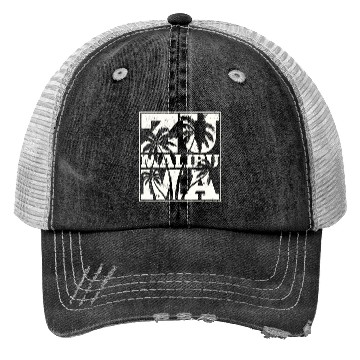 Discover Malibu Us Resorts Designs Trucker Hats